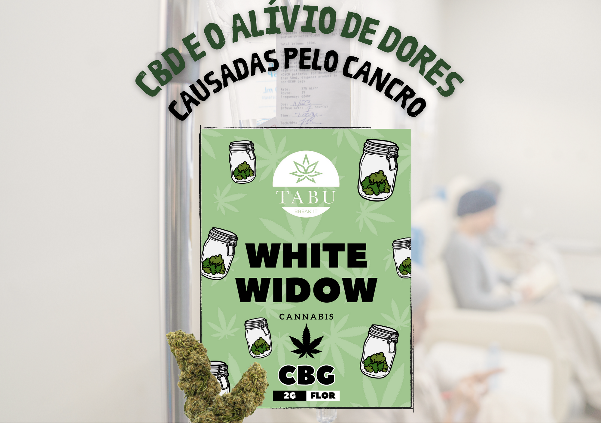 CBD e o alívio de dores causada pelo Cancro Imagen