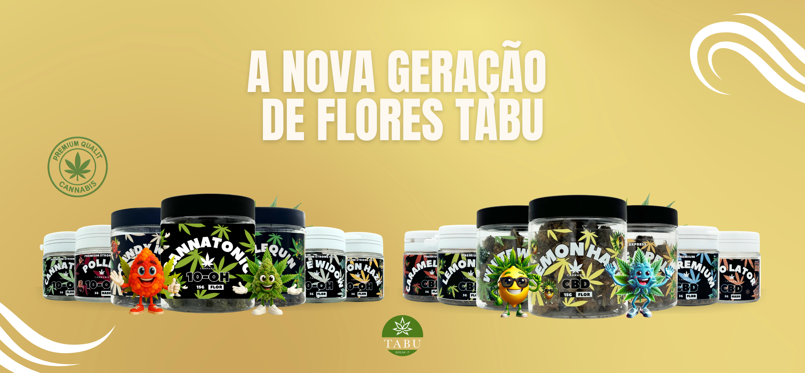 🌿 As Nossas Flores de Cânhamo Evoluíram: Mais Aroma, Mais Sabor, Mais Qualidade Imagen