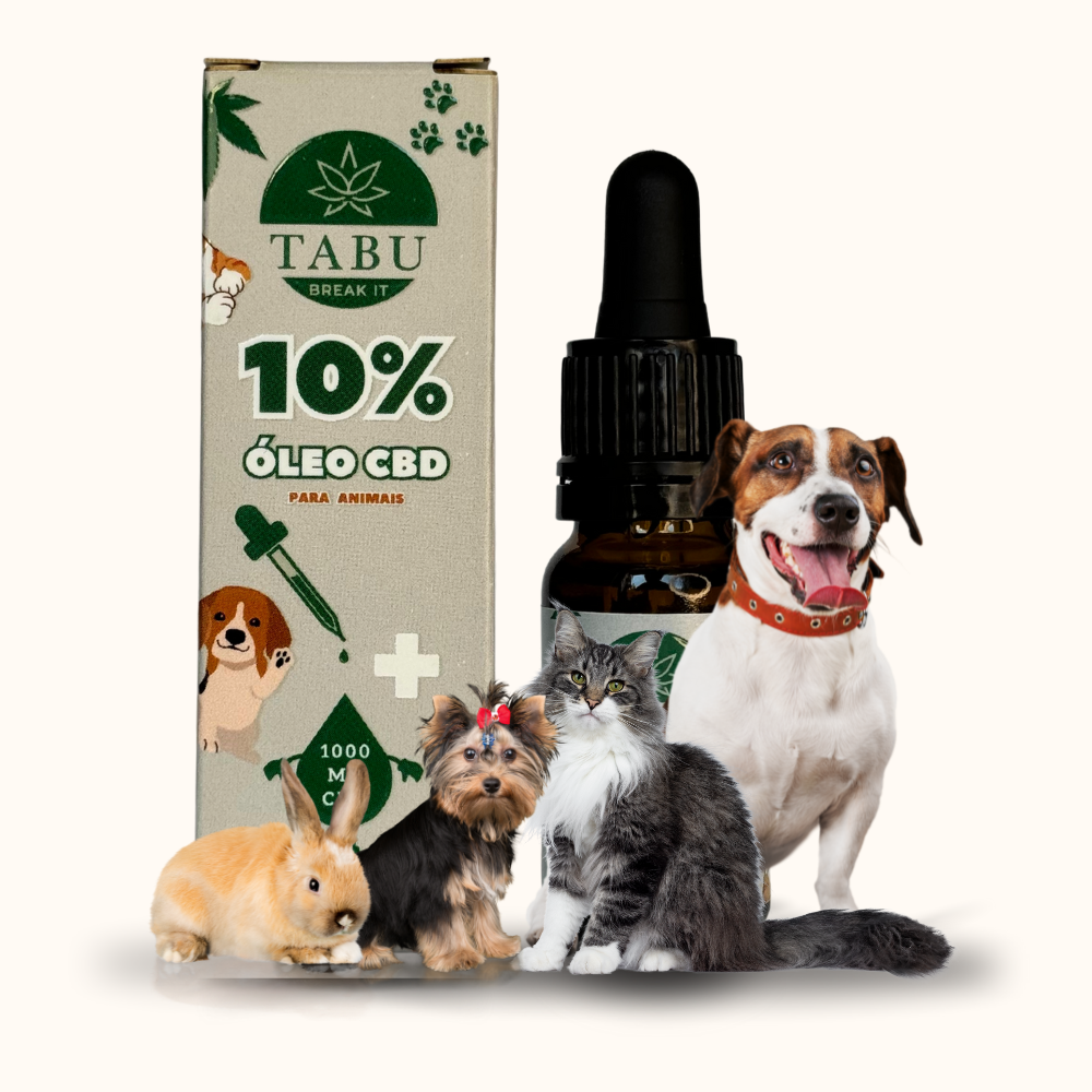 🐾 Cuida o teu animal de estimação com CBD da Tabu! 🌿 Imagen
