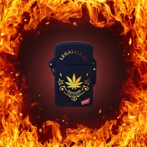 Isqueiro à Prova de Vento Prof Wild and Free