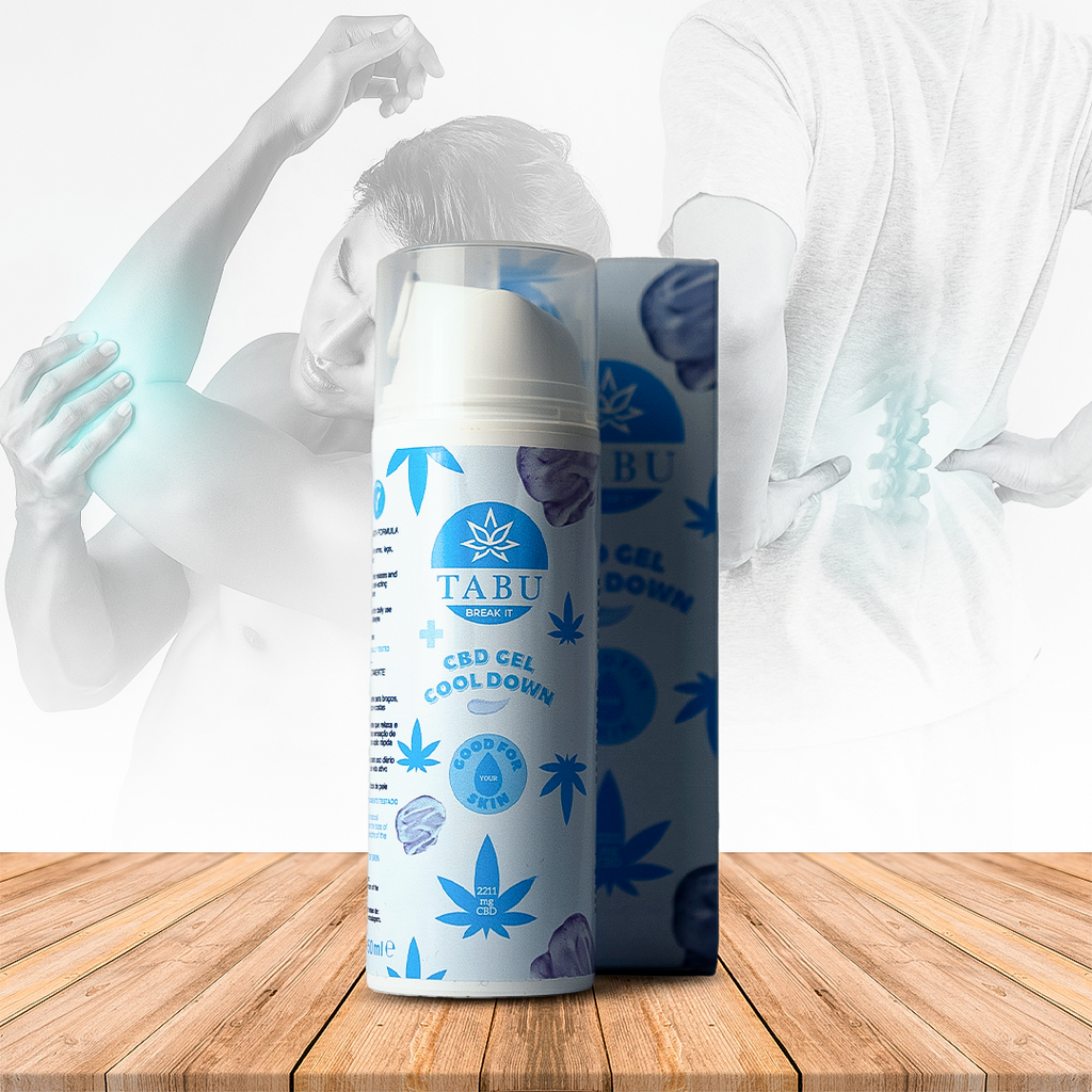 Tabu CBD Gel Frío Para Dolores Articulares, 150ml