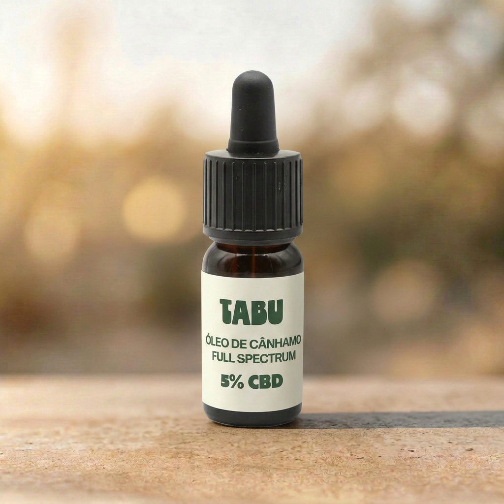 Óleo de cânhamo full spectrum 5% CBD
