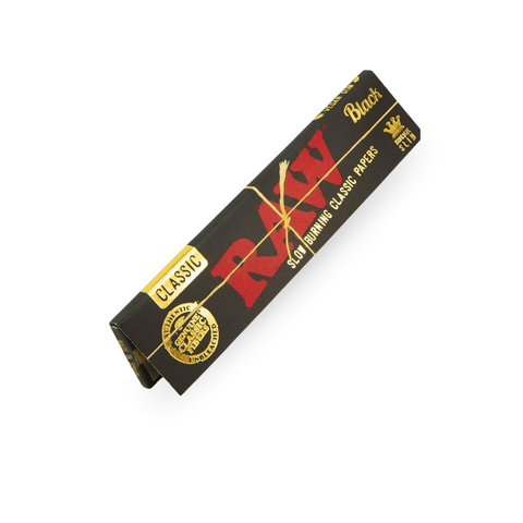 Mortalhas Slim Kingsize Raw Black
