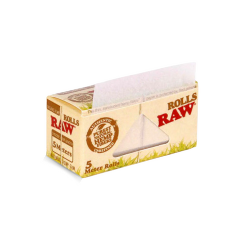 Mortalhas de Rolo Raw de Cânhamo Orgânico 5 Metros