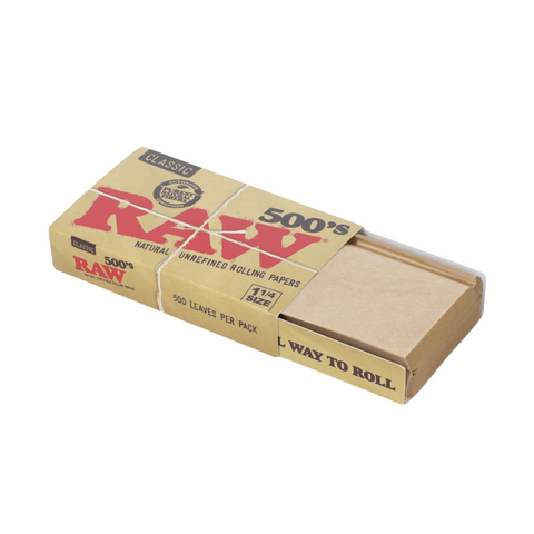 Mortalhas de Cânhamo Raw Classicas 500´s (1  1/4)