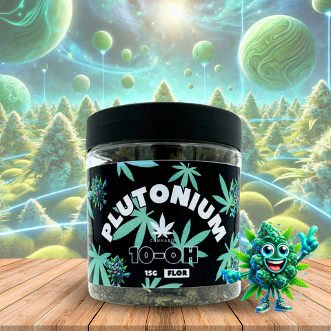 Flor de 10-OH Plutonium 50%, 15 Gramas