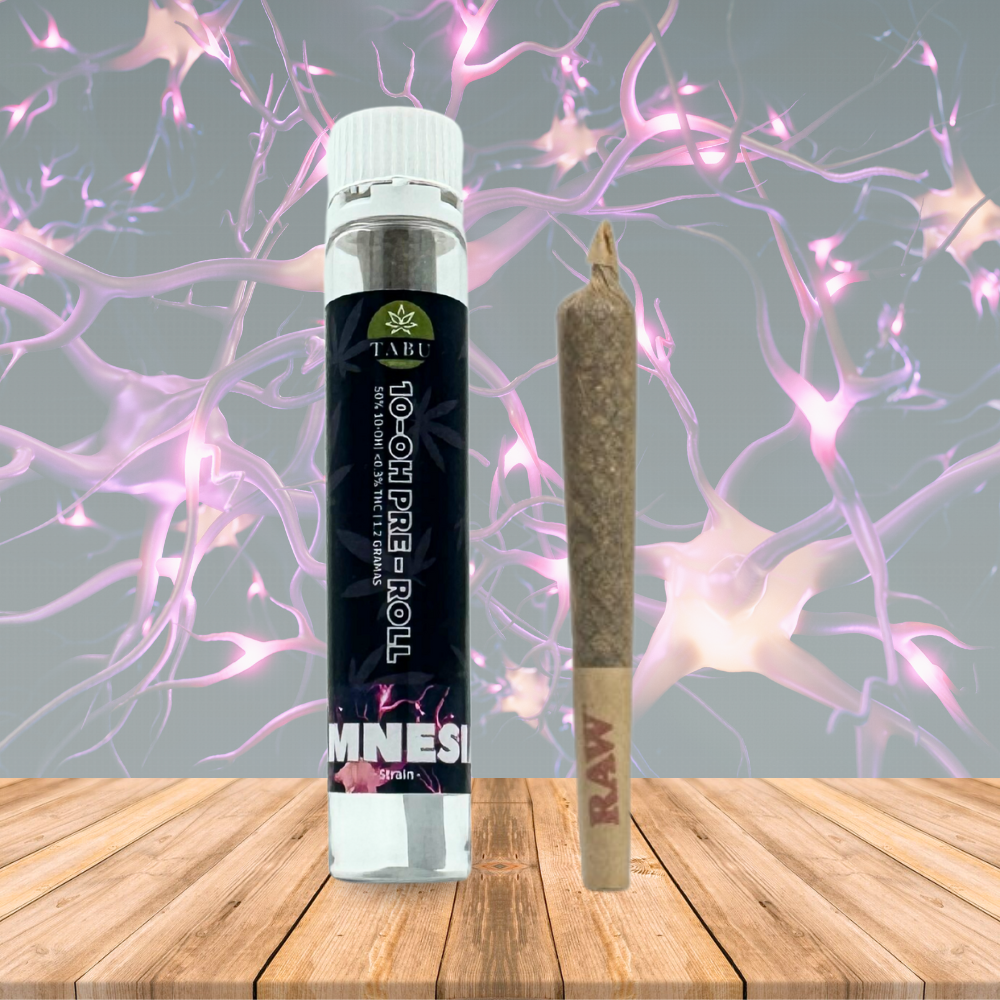 Cigarro enrolado - Pre Roll 10-OH 50%, Amnesia 1.2g