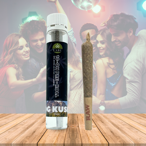 Cigarro enrolado - Pre Roll 10-OH 50%, OG Kush 1.2g
