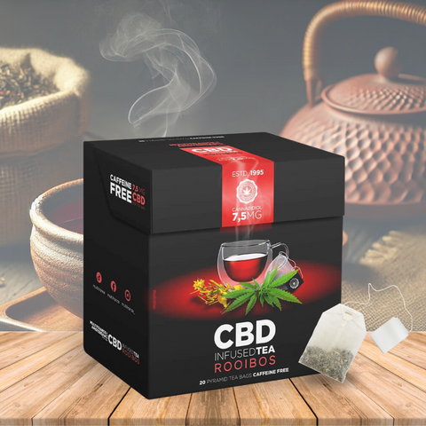 Chá Rooibos com CBD, 150mg