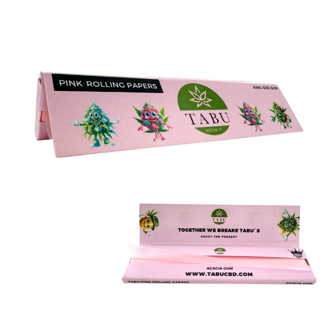 Mortalhas Cor-de-Rosa TABU, Acacia Gum Orgânica