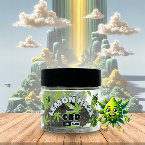 Flor de CBD Lemon Haze Premium, 3g