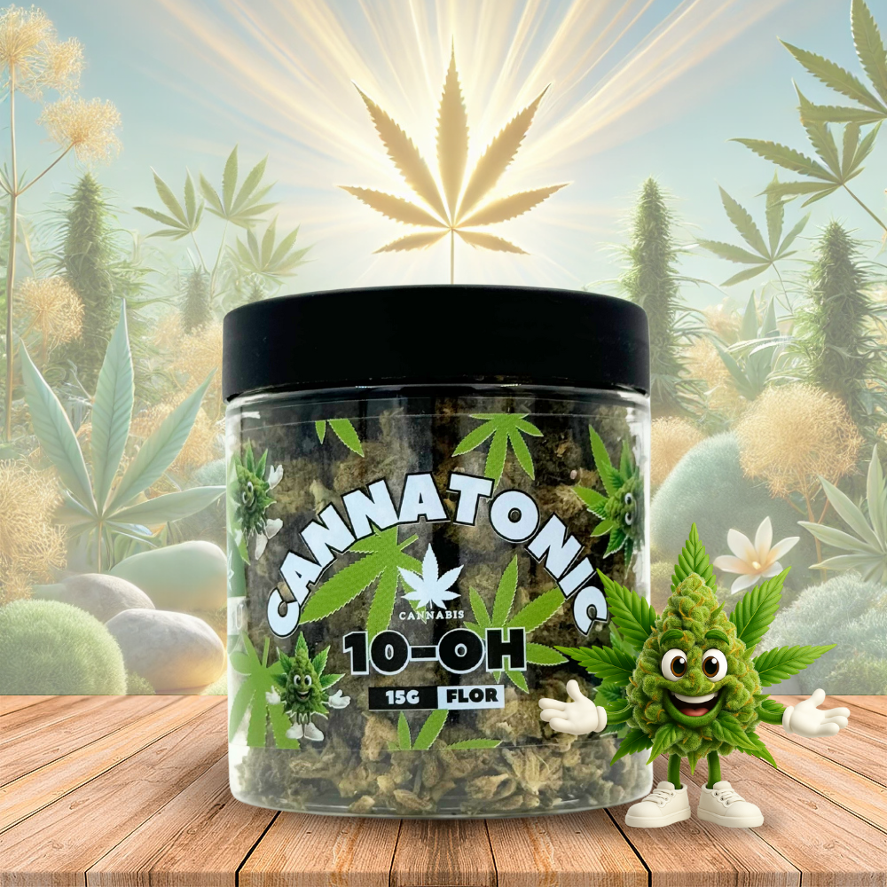 Flor de 10-OH Cannatonic 50%, 15g