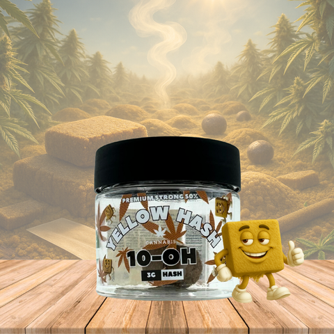 Haxixe de 10-OH Yellow Hash Premium Strong 50%, 3g