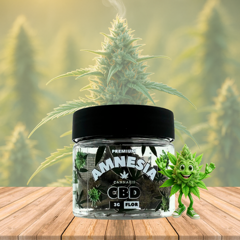Flor de CBD Amnesia Premium, 3g