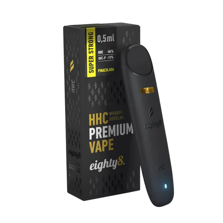 Salsa mágica para vapear, 89 % súper fuerte, piña colada – Eighty8 (0,5 ml)