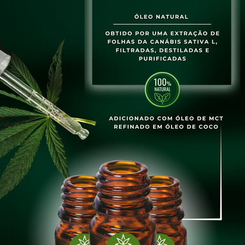 Óleo de Cânhamo 20%