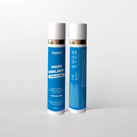 Alívio Muscular Efeito Frio, CBD PRO GYM – 1000 mg CBD, 50ml