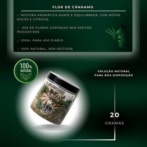 Trim de CBD 20 Gramas