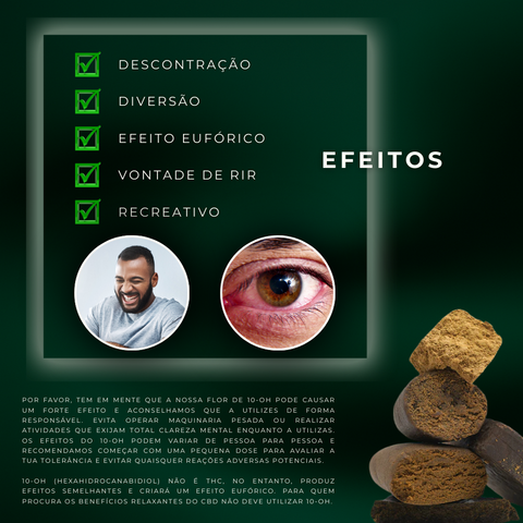 Haxixe de 10-OH Pollen Premium Strong 50%, 3g