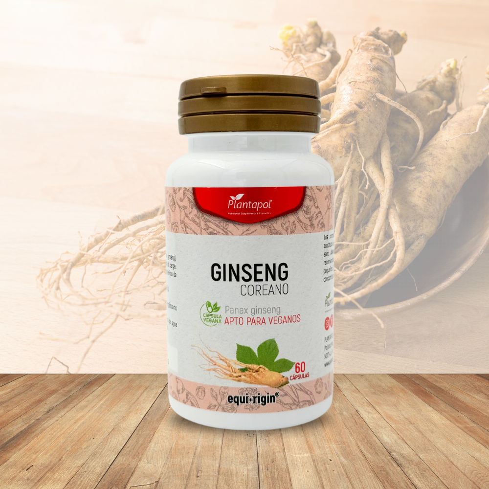 Ginseng coreano, 60 cápsulas, Plantapol