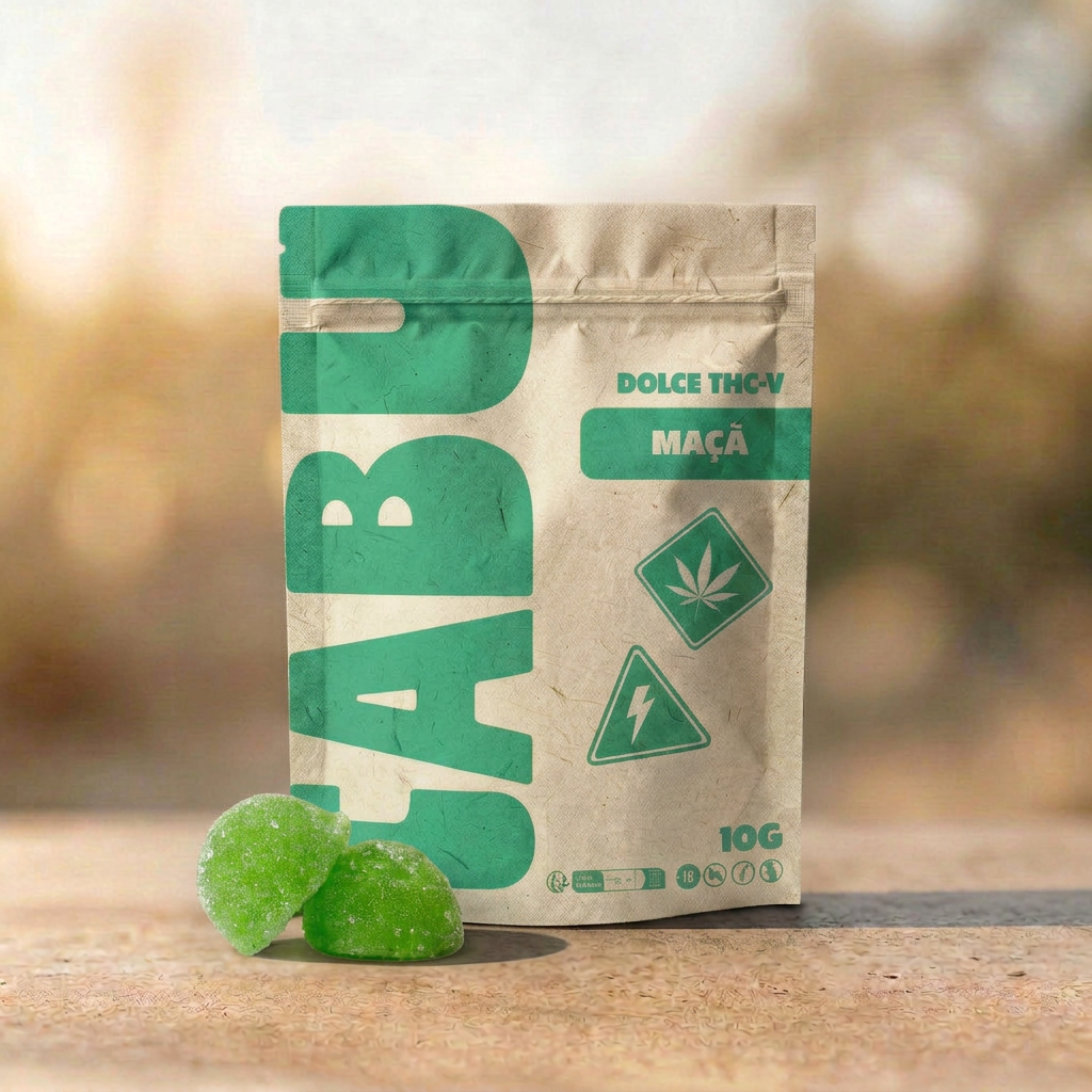 Bonbon THC-V - Sabor Maçã